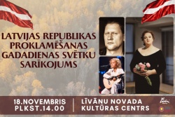 Valsts svētkiem veltīts sarīkojums